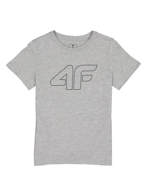 4F Koszulka w kolorze szarym rozmiar: 152