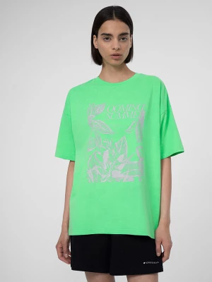 4F Koszulka w kolorze zielonym rozmiar: L