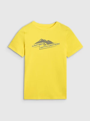 4F Koszulka w kolorze żółtym rozmiar: 122