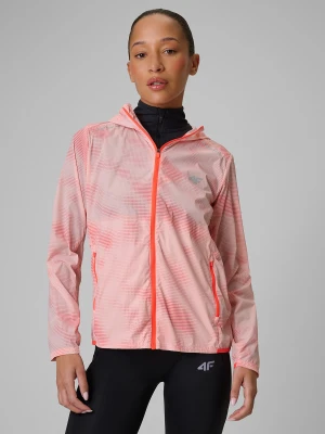 4F Kurtka do biegania damska - różowa L