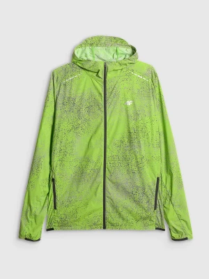 4F Kurtka do biegania męska - oliwkowa M