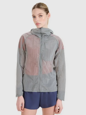 4F Kurtka do biegania Ultralight damska - szara L