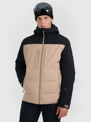 4F Kurtka narciarska membrana 10000 męska - beżowa M