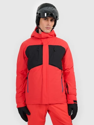 4F Kurtka narciarska membrana 10000 męska - czerwona XL