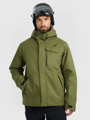 4F Kurtka narciarska membrana 10000 męska - khaki XL