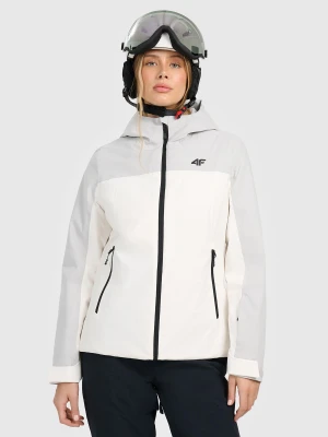 4F Kurtka narciarska membrana 5000 damska - biała XXL