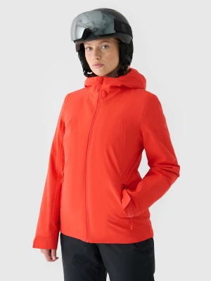 4F Kurtka narciarska membrana 5000 damska - czerwona M