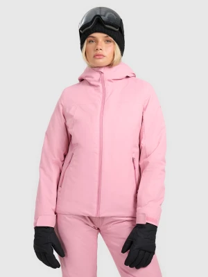 4F Kurtka narciarska membrana 5000 damska - różowa XXL