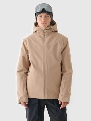 4F Kurtka narciarska membrana 5000 męska - brązowa XXL