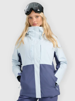 4F Kurtka narciarska membrana 8000 damska - niebieska XXL