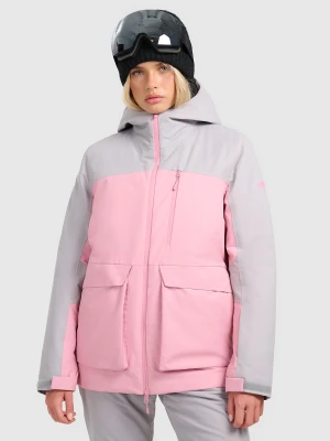 4F Kurtka narciarska membrana 8000 damska - różowa XL