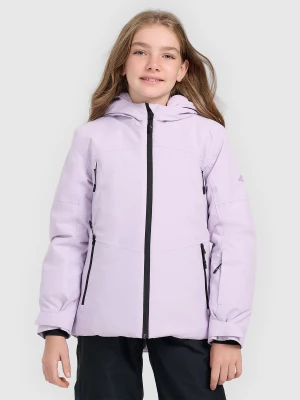 4F Kurtka narciarska membrana 8000 dziewczęca - fioletowa 146 (10-11 lat)