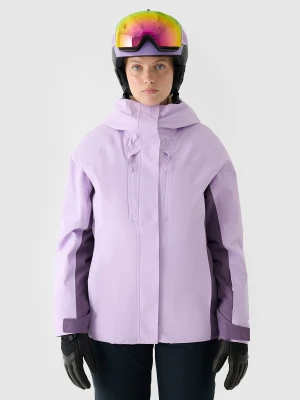 4F Kurtka narciarska membrana NeoDry 10000 damska - fioletowa XL