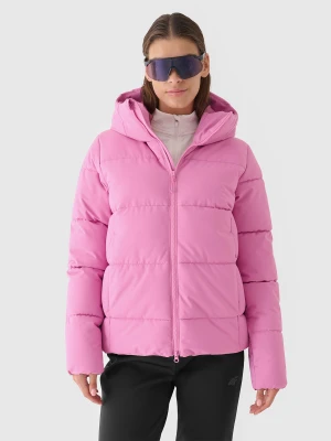 4F Kurtka narciarska membrana NeoDry 5000 damska - różowa L