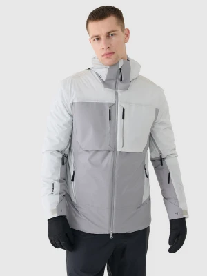 4F Kurtka narciarska z wypełnieniem Primaloft i membraną Pertex 20000/20000 męska - szara XXL
