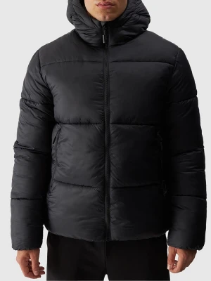 4F Kurtka pikowana w kolorze czarnym rozmiar: XL