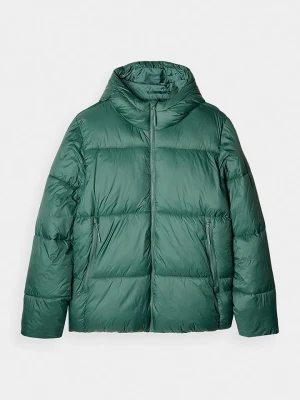 4F Kurtka pikowana w kolorze zielonym rozmiar: M