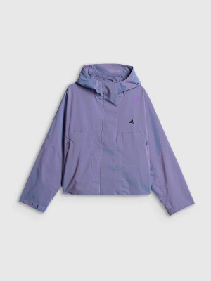 4F Kurtka przejściowa damska - fioletowa M