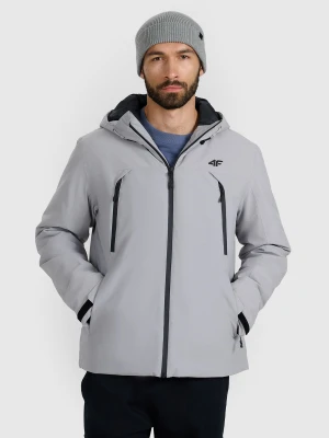 4F Kurtka przejściowa membrana 10000 męska - szara S