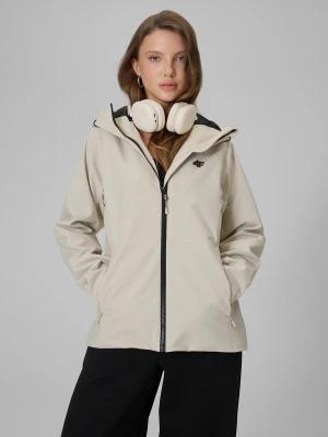 4F Kurtka przejściowa membrana 5000 damska - beżowa XS