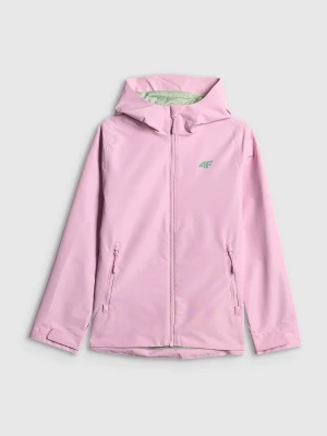 4F Kurtka przejściowa membrana 5000 dziecięca - różowa 122 (6-7 lat)