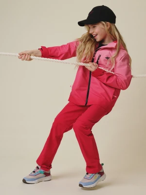 4F Kurtka przejściowa membrana 5000 dziewczęca - multikolor 152 (11-12 lat)