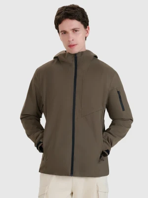 4F Kurtka przejściowa membrana 8000 męska - brązowa S