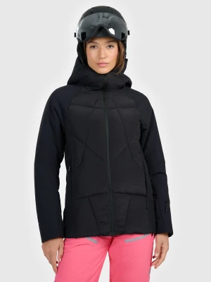 4F Kurtka puchowa narciarska z wypełnieniem Primaloft Silver damska - czarna XS