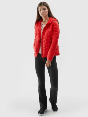 4F Kurtka puchowa Primaloft Black Eco damska - czerwona S