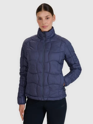 4F Kurtka puchowa trekkingowa z wypełnieniem Primaloft Silver damska - szara M