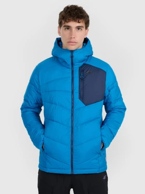 4F Kurtka puchowa trekkingowa z wypełnieniem Primaloft Silver męska - granatowa 3XL