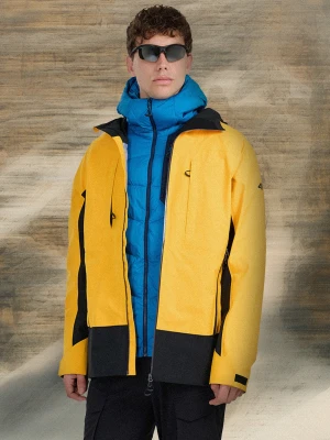 4F Kurtka puchowa trekkingowa z wypełnieniem Primaloft Silver męska - granatowa M