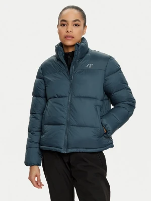 4F Kurtka puchowa w kolorze turkusowym rozmiar: XL