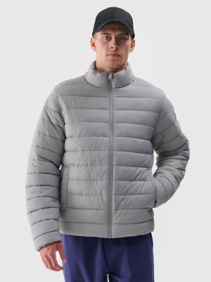 4F Kurtka puchowa z syntetycznym wypełnieniem męska - szara S