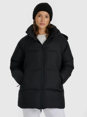 4F Kurtka puchowa z wypełnieniem naturalnym damska - czarna XL