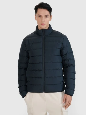 4F Kurtka puchowa z wypełnieniem naturalnym męska - czarna XXL