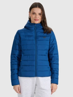 4F Kurtka puchowa z wypełnieniem syntetycznym damska - granatowa XS