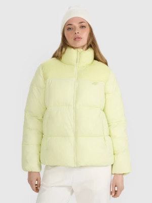 Zdjęcie produktu 4F Kurtka puchowa z wypełnieniem syntetycznym damska - zielona L