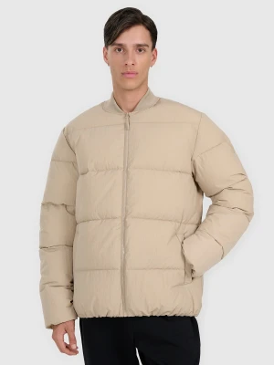 4F Kurtka puchowa z wypełnieniem syntetycznym męska - beżowa L