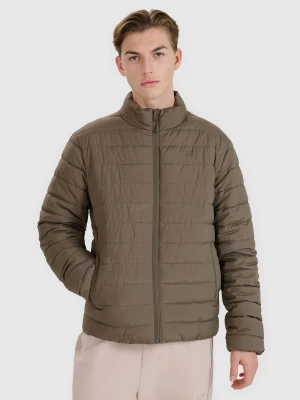 4F Kurtka puchowa z wypełnieniem syntetycznym męska - brązowa S