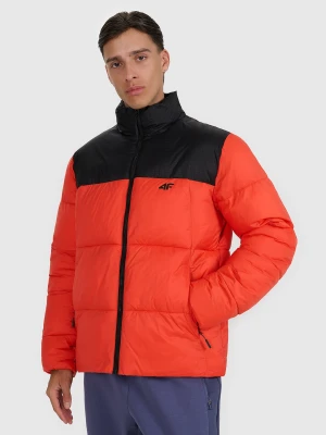 4F Kurtka puchowa z wypełnieniem syntetycznym męska - czerwona L