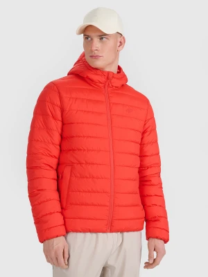 4F Kurtka puchowa z wypełnieniem syntetycznym męska - czerwona S