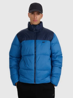 4F Kurtka puchowa z wypełnieniem syntetycznym męska - granatowa 3XL