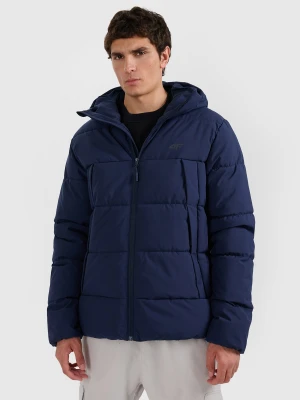 4F Kurtka puchowa z wypełnieniem syntetycznym męska - granatowa XL