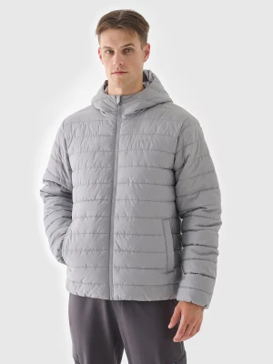 4F Kurtka puchowa z wypełnieniem syntetycznym męska - szara S