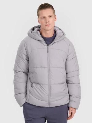 4F Kurtka puchowa z wypełnieniem syntetycznym męska - szara XL
