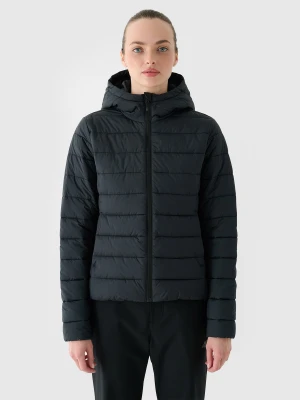 4F Kurtka puchowa z wypełnieniem z recyklingu damska - czarna XXL