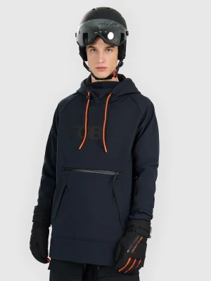 4F Kurtka snowboardowa softshell wiatroodporna membrana 5000 męska - czarna S