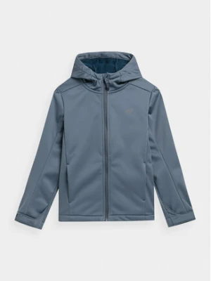 4F Kurtka softshell 4FJAW23TSOFM149 Niebieski Regular Fit