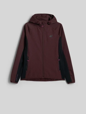 4F Kurtka softshell wiatroodporna damska - czarna S